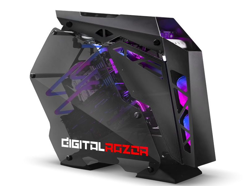 Digital razor игровые компьютеры. Корпус Digital Razor. Дигитал рейзер. Игровой компьютер DIGITALRAZOR Performance. Корпус Digital Razor Performance.